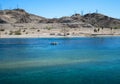 Boating on the Colorado River Royalty Free Stock Photo