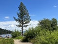 Boating in Emerald Bay on South Lake Tahoe in California