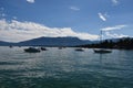 Boating in Emerald Bay on South Lake Tahoe in California