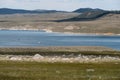 Crowley Lake in the eastern Sierra Nevada Range Royalty Free Stock Photo