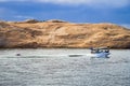 Boating on Lake Powell Royalty Free Stock Photo