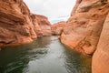 Boating on Lake Powell, Arizona Royalty Free Stock Photo