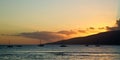 Boating near Maui Royalty Free Stock Photo