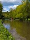 The River Wey.Guildford ,Surrey,England Royalty Free Stock Photo