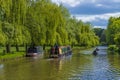 The River Wey.Guildford ,Surrey,England Royalty Free Stock Photo