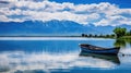 boating utah lake Royalty Free Stock Photo