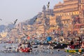 Boating in Varanasi early morning