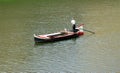 Boatman in Italy Royalty Free Stock Photo