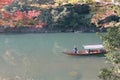 Crusing on Katsura River, Arashiyama, Kyoto.