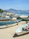 Boats on Acapulco shore