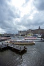 Boats on Amsterdam Canal