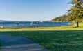 Boats Anchored On Lake 4