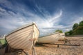 Boats on the baltic coast