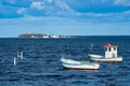 Boats on the Baltic Sea in Denmark Royalty Free Stock Photo