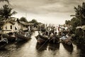 Boats in bay