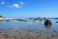 Boats at the beach Royalty Free Stock Photo