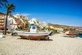 Boats and beach apartments at Castell de Ferro, Spain