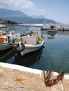 Boats in a beautiful small port