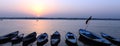 Boats Of Benaras