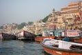 Boats in Benares