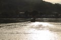 Boats on Beni river, Rurrenabaque, Bolivia Royalty Free Stock Photo