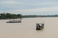 Boats on Beni river, Rurrenabaque, Bolivia