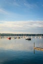 Boats in Boothbay Harbor Royalty Free Stock Photo