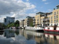 Boats in Brentford Marina, London, UK