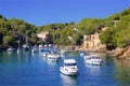 Boats in Cala Figuera, Mallorca