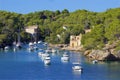 Boats in Cala Figuera, Mallorca Royalty Free Stock Photo