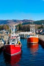 Boats in a Caledonian Canal Locks