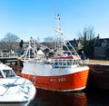 Boats in a Caledonian Canal Locks