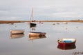 Boats on calm water.