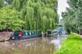 Boats on the Canal. Oxford, England Royalty Free Stock Photo