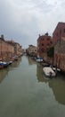 Boats at the Canal in Venice