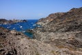 Boats at Cap de Creus, Girona, Costa Brava, Spain Royalty Free Stock Photo