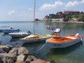 Boats coast Bulgaria