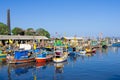 Boats and Colours at Sassoon Dock. Ver. 4