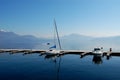 Boats docked