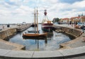 Boats Docked in Helsingor, Denmark