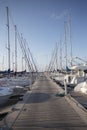 Boats Docked at the Sea Port Royalty Free Stock Photo