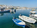 Naoussa village on the island of Paros in Greece