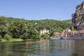 Kayaks on the river Dordogne, Perigord, France