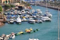 Boats in Eilat city