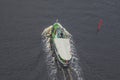 Boats in the escort fleet to ms sjÃÂ¸kurs Royalty Free Stock Photo