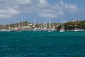 Boats at Falmouth Harbour