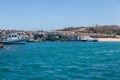 Boats Fernando Noronha Brazil Royalty Free Stock Photo