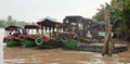 Boats Float in the Mekong Delta