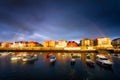 Boats in Getxo port Royalty Free Stock Photo