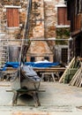 Boats and gondolas of the Canals of Venice